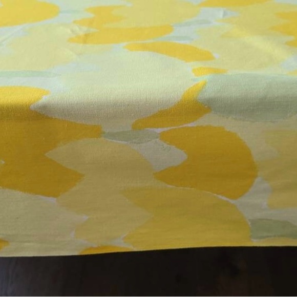 Vintage Vera Neumann Yellow Tulip Table Cloth